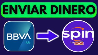 como transferir de bbva a spin by oxxo